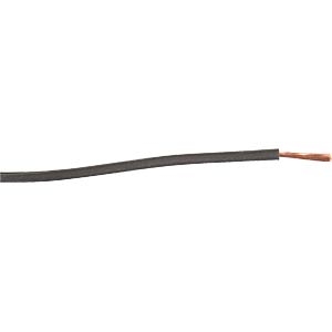 Installation wire, 1,5mm², black, multistrand