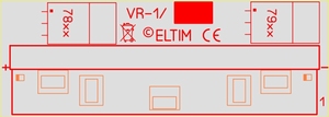 ELTIM VR1-xx, symmetrische spanning regelaar module