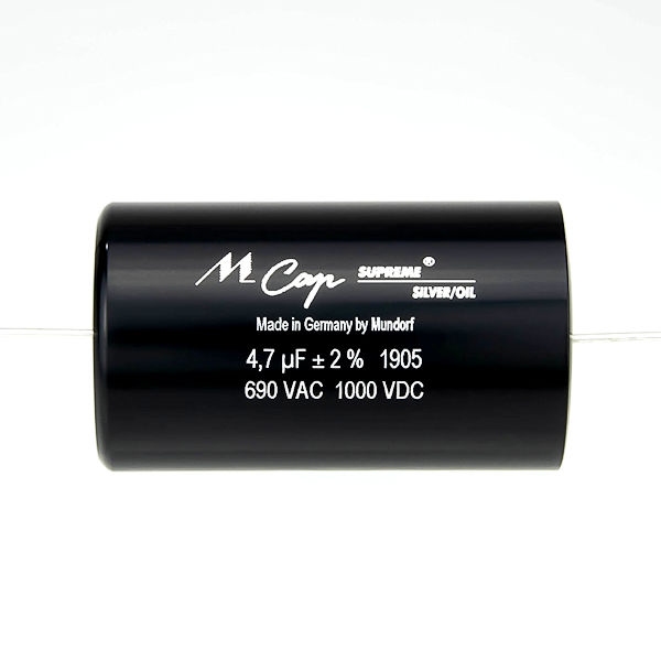 MUNDORF SUP.SO, 4,7uF/1000V, ±2%, Supreme Oil capacitor