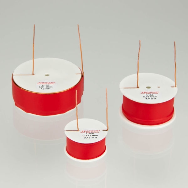 MUNDORF L100, 6,8mH, ±2%, Luft Spul, Ø1,0mm