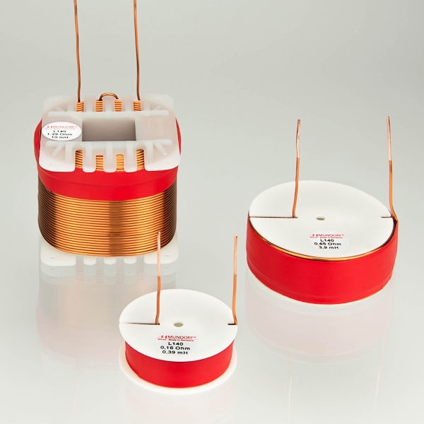 MUNDORF L140, 0,12mH, ±5%, lucht spoel, Ø1,4mm