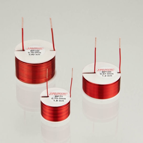 MUNDORF VP125, 1,2mH, ±3%, ARONIT Spul, Ø1,25mm vOFC