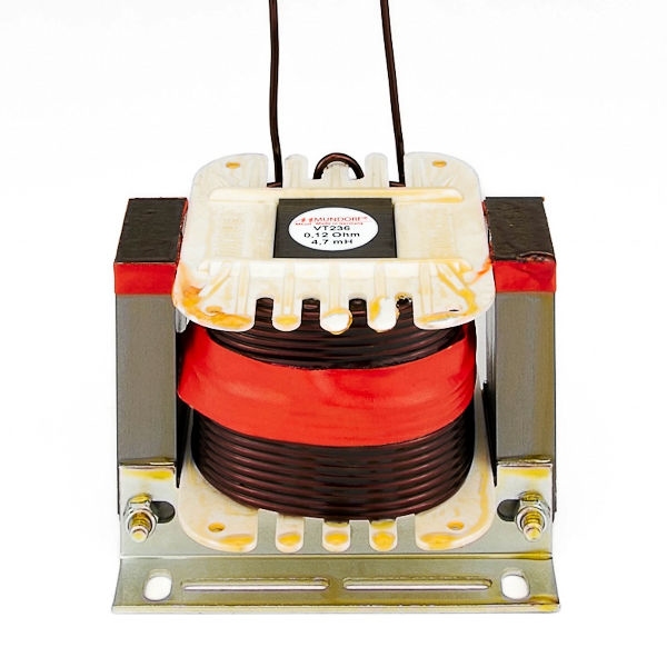 MUNDORF VT236, 2,7mH, 3%, FERON E-Kern, Ø2,36mm viOFC