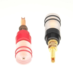 MUNDORF TPCU670GE, Evo Terminal, goldplated. 2 pairs.