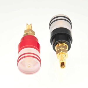 MUNDORF TPCU870GE, Evo Terminal, goldplated. 2 pairs