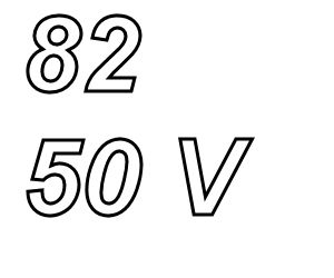 PANASONIC FCA, 82uF/50V elco, radial, 105º, low ESR, 5000hrs