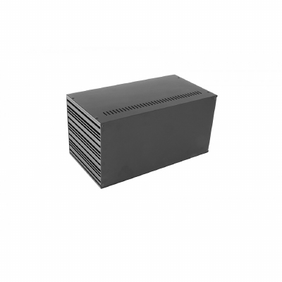 MODU Galaxy 1GX387N-4U, 3mm zwart front, 330x176x167mm