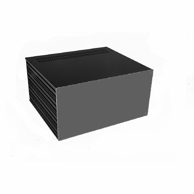 MODU Galaxy 1GX388N-4U, 3mm Schwartzes Front, 330x286x167mm