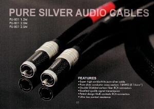 PURESONIC PU-801/2,0, Interlink, voll Silber, 2,0m.  Preis/P
