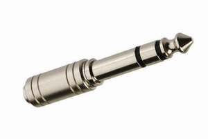 KACSA AA-614, 6,3mm stereo/3,5mm stereo adaptor
