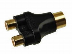 KACSA AA-715G, 5p DIN / 2xRCA Adapter