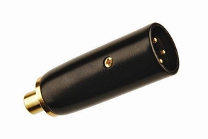 KACSA MC-930G cinch female/XLR male adaptor