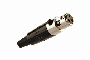 KACSA MC-954, XLR mini connector, vrouw