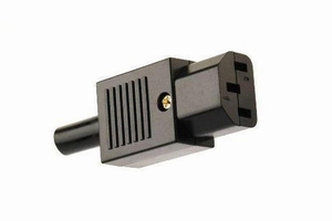 KACSA PC-1252G, 230V Euro Konnektor, Frau, vergoldet