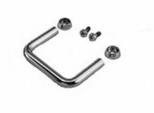 MODU 1MT0256C, round handles, 2U, chrome