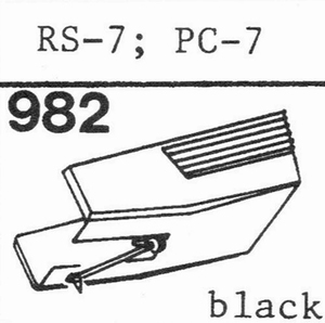 AKAI RS-7, PC-7 Black Stylus, DS