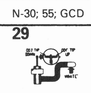 ASTATIC N-30, 55, GCD Nadel, SN/DS