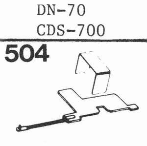 DUAL DN-70, CDS-700 Stylus, DS
