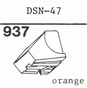 JAPAN COLUMBIA DSN-47 naald, DS