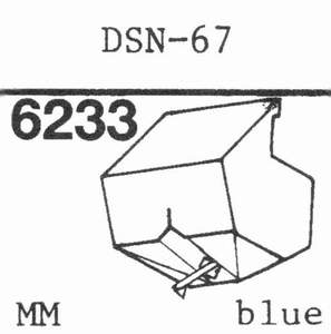 JAPAN COLUMBIA DSN-67 naald, DS