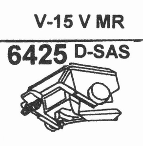 SHURE V-15 V/MR - SAS Nadel, D-SAS