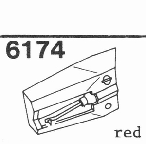 U.P.O.'S. CZ-800-3 RED CER Stylus, DS