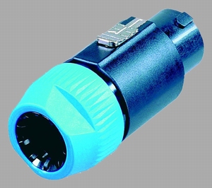 NEUTRIK NL8/FC, Speakon connector, 8-pool