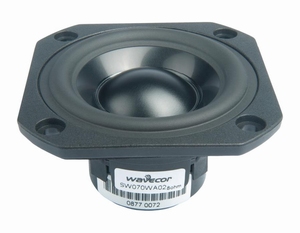 WAVECOR SW070WA01, 6cm bass, aluminium cone