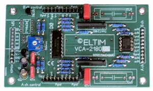 ELTIM VCA-2180A, 2-kanaal VCA/buffer DIY kit