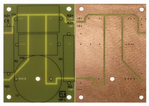 IT LP-L3 HP, Hoogdoorlaat filter PCB, 12dB, FR4