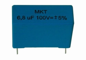 IT MKTR, MKT condensator, 0,33uF, 100V, 5%, radiaal
