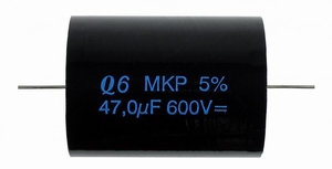 IT Q6, Audyn MKP Kondensator, 10uF, 600V, 5%