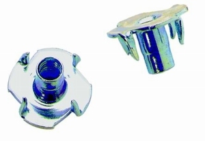 Sunken nut, M4. Per 25pc.