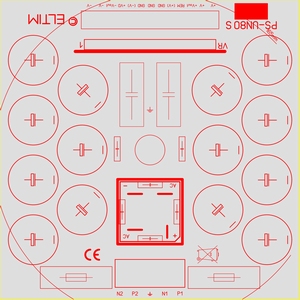 ELTIM PS-UN80S MLGOlp, Power Supply ±100V 15A max