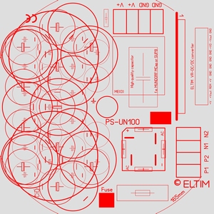 ELTIM PS-UN100, Netzteil kt, 25A max