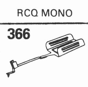 CONER RCQ-MONO 78 RPM SAPPHIRE, Nadel SN