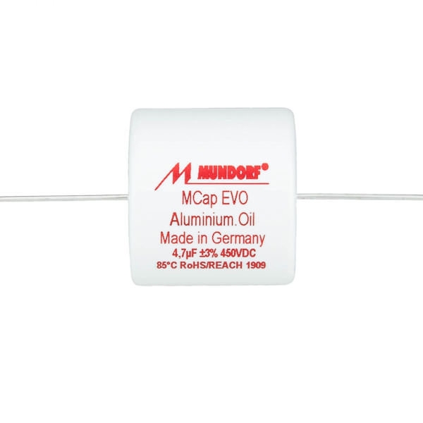 MUNDORF MEO, 27uF/450V, ±3%, EVO Oil capacitor