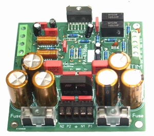 ELTIM PA-4766ps, 2x50W Verstärker + Netzteil Bausatz