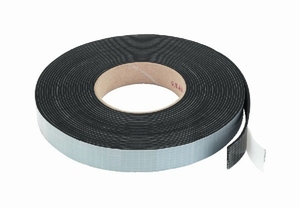 MONACOR MDM-35, Kauchuk Abdichtband, Schwarz, 10Mtr