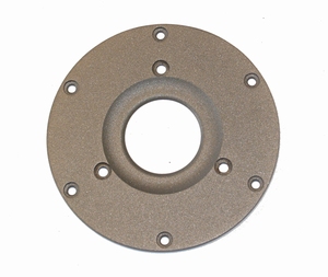 MOREL IDR Frontplatte, Ø 104mm, Silber, past auf ältere MDT'