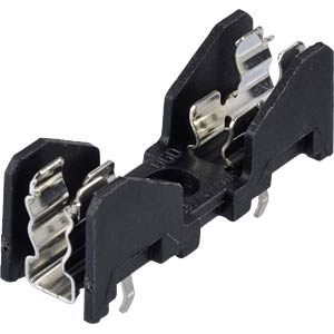 SCHURTER Fuseholder, PCB mount, for Ø5 and Ø6mm fuses