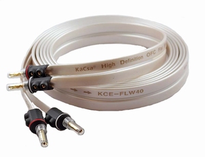 KACSA KCE-FLW40-3, speaker cable, bananas, 2x3mtr.