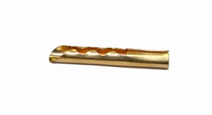 KACSA BP-303G, holle pin banaan, verguld