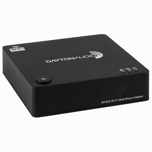 DAYTON AUDIO WFA28, Multi-Room Wi-Fi Audio Adapter with IR R