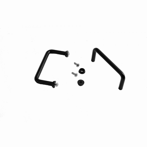 MODU 1MT0390N, round handles, 3U, black