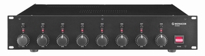 MONACOR STA-850D, 8-channel class-D PA amplifier