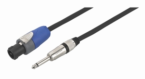 MONACOR MSCN-8100/SW, speaker cable, Jack/Speakon, 10mtr
