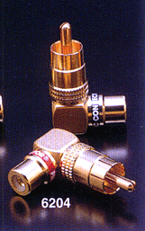 PURESONIC 6204, mini cinch Adapter Paar