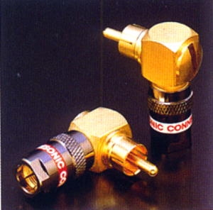 PURESONIC 6057,haakse Cinch Konnektor Paar