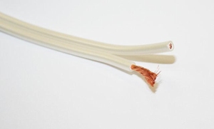 KACSA KCE-LSW25, 2x 2,5 mm2 Luidspreker kabel ,pearlwhite